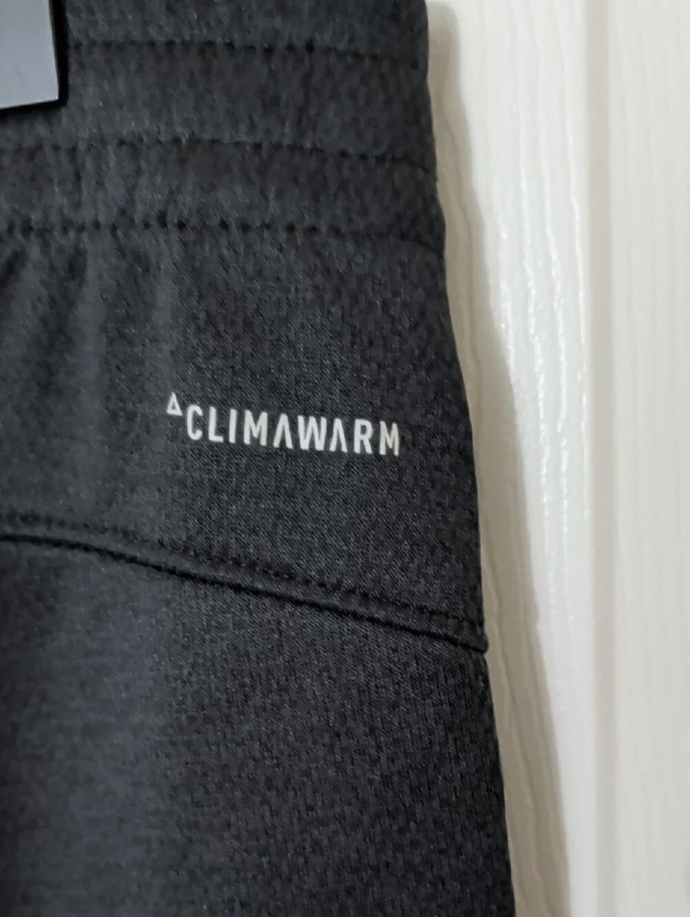 adidas Men's Black Slim Jogger Sweatpants